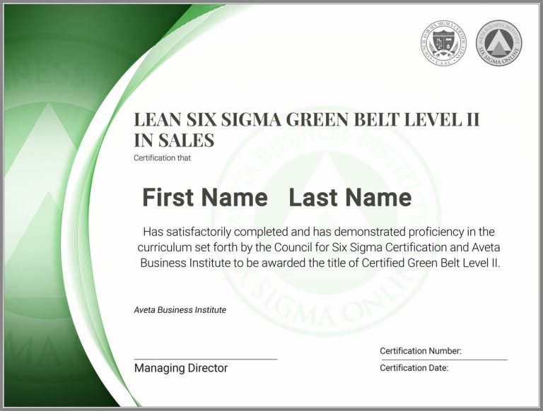The Other Side Of Six Sigma Green Belt Certification | zqindustry